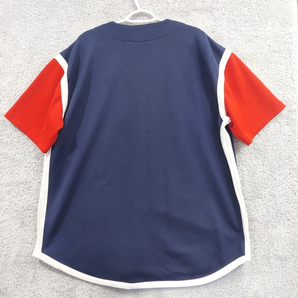 True Fan Boston Red Sox Embroidered Logo MLB Baseball Jersey Size XL - Picture 9 of 10